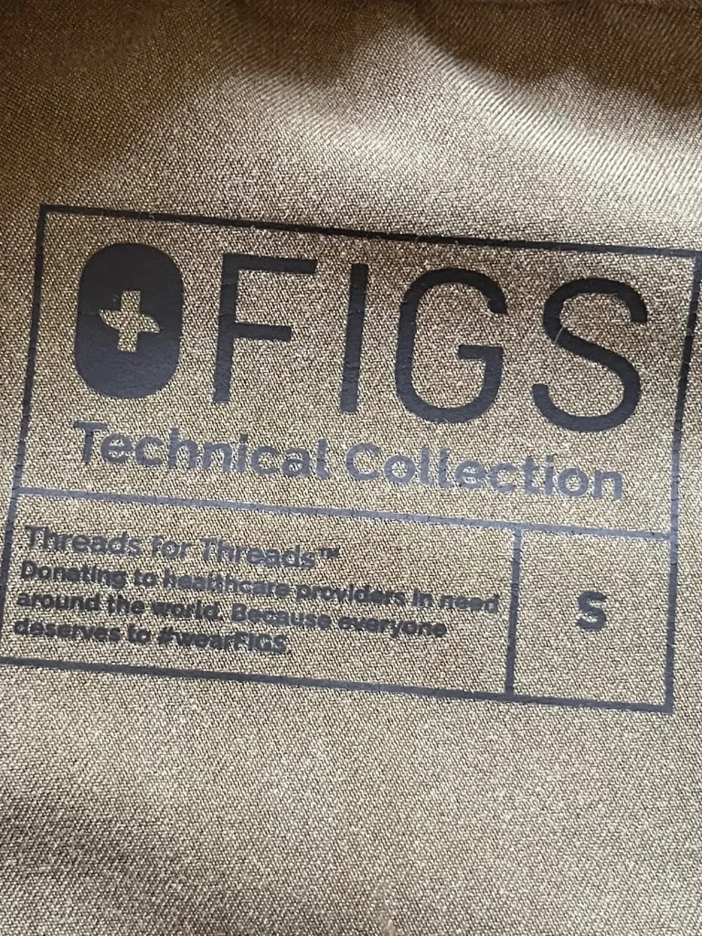 Figs MENS Cairo Heathered Olive (PO# 1449) Scrub Pants Size S NWOT